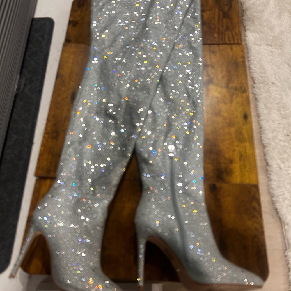 AKIRA rhinestone Boots